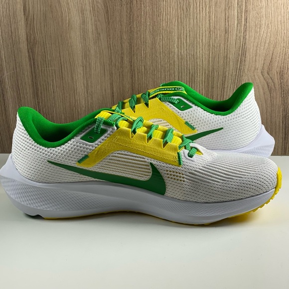 Nike Zoom Pegasus 40 Oregon Ducks Green DZ5979-100 Men's Size 9.5 - Picture 7 of 10